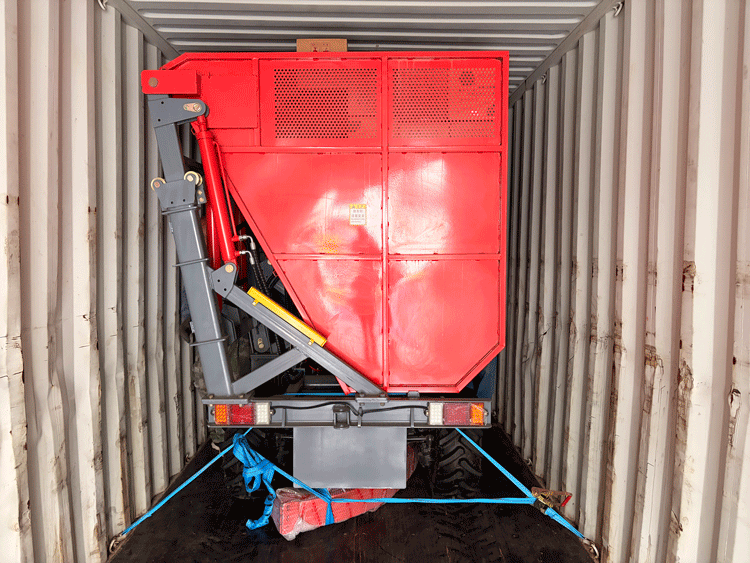 ¡Causando sensación a nivel mundial! La cosechadora de forraje compacta Senrui 4Qz-1600 completamente ensamblada y cargada en contenedores para exportación a mercados extranjeros